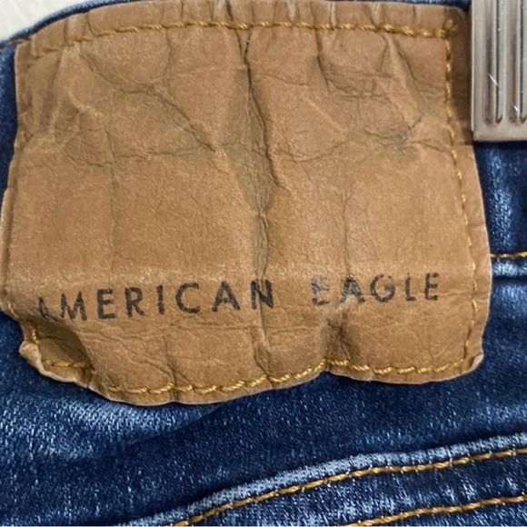 American Eagle Mens Jeans 28x28 Blue Next Level Flex Skinny Distressed Denim - Picture 5 of 16